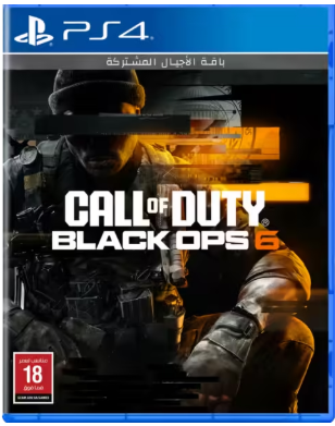 كول اوف ديوتي بلاك اوبس 6 > CALL OF DUTE BLACK OPS 6 PS4 نسخة بلايستيشن فور